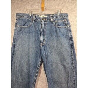 Harley Davidson Traditional Straight Leg Men's Blue Jeans 36x34 Denim Biker